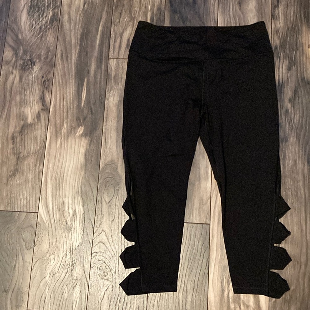 Victorias Secret Size Large legging with cut out design (see pics).